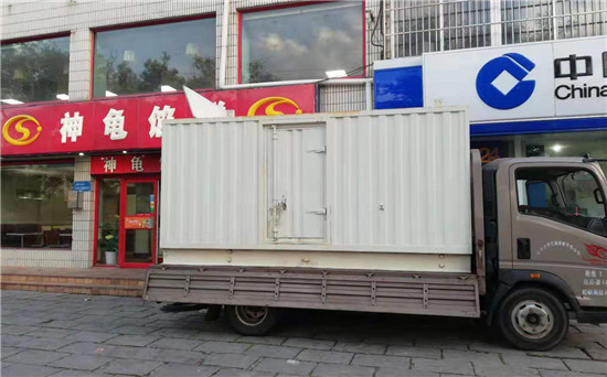 本号镇出租发电机施工案例