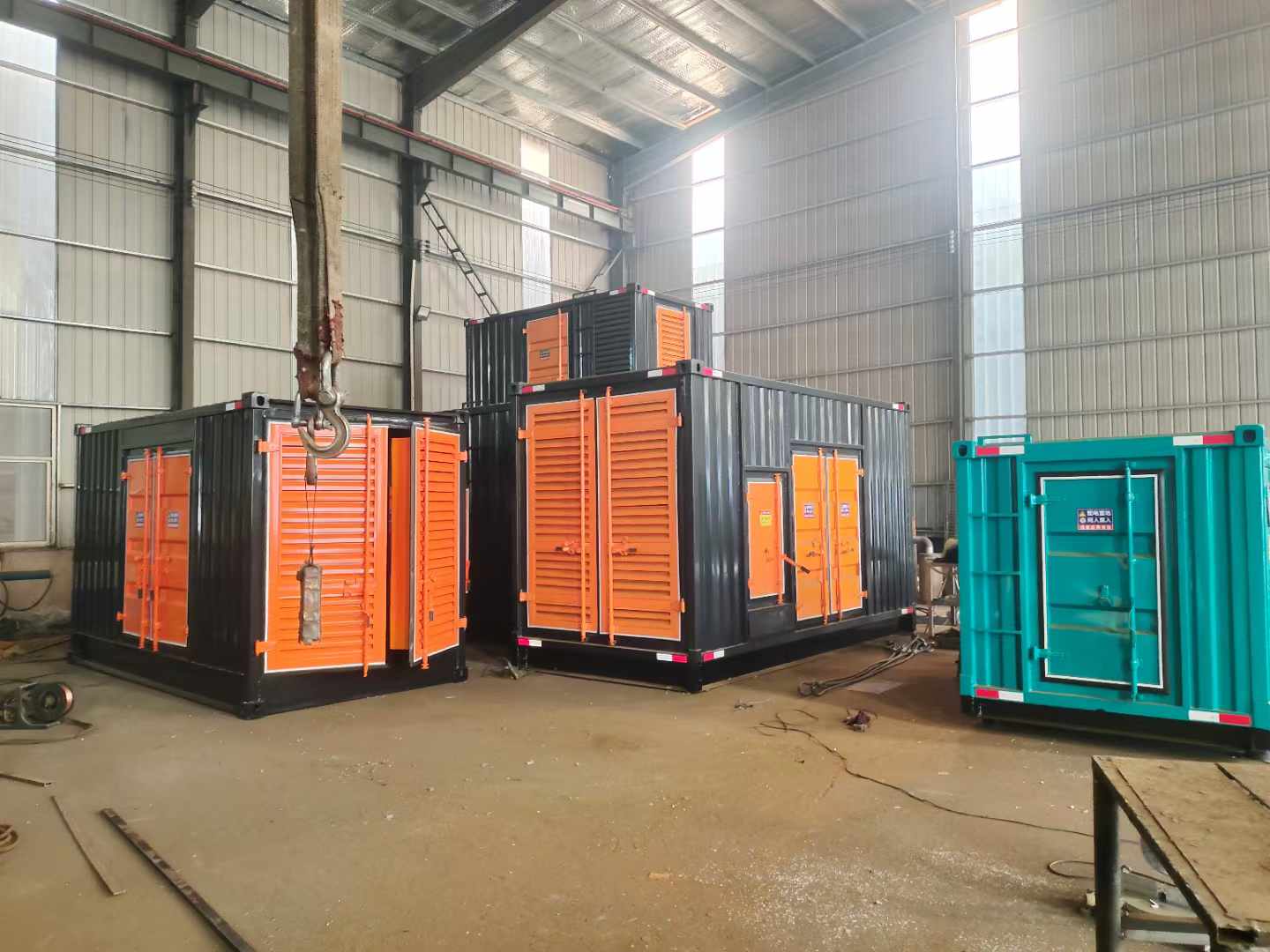 本号镇500kw柴油发电机组可以带动多少功率设备?